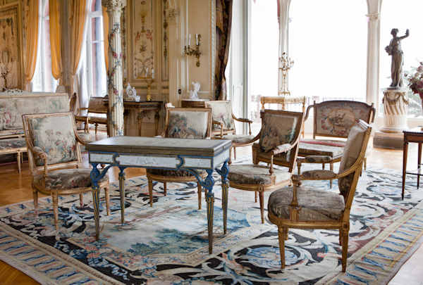Gaming table in the Villa Ephrussi